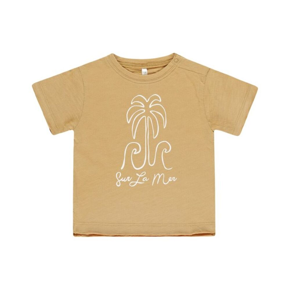 Rylee + Cru Collective Girls  Raw Edge T-Shirt